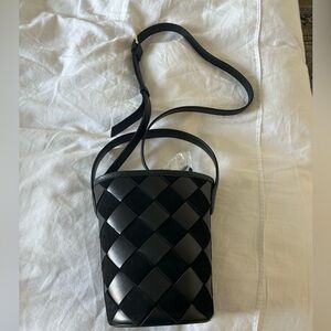 JCREW Mini Woven Bucket Bag - NEW!